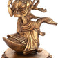 Goddess Saraswati Brass Idol | Handmade 13 inches