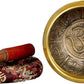 Brass Tibetan Buddhist OM Singing Bowl (Height: 8 cm)
