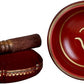 Brass Tibetan Buddhist OM Singing Bowl (Height: 8 cm)