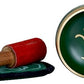 Brass Tibetan Buddhist OM Singing Bowl (Height: 4.5 cm)