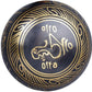 Brass Tibetan Buddhist Singing Bowl with Auspicious Mantras (Height: 7 cm)
