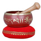Brass Tibetan Buddhist Five Dhyani Singing Bowl (Height: 5 cm)