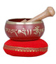 Brass Tibetan Buddhist Five Dhyani Singing Bowl (Height: 5 cm)