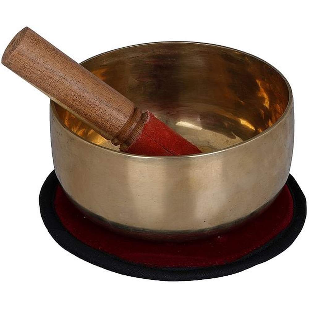 Brass Tibetan Buddhist Singing Bowl (Height: 7.5 cm)