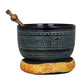 Brass Five Dhyani Buddhas Singing Bowl (Height: 14.5 cm )
