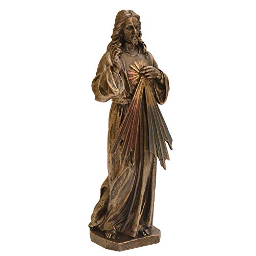 Polyresin Jesus Statuary (Height: 8.5 Inches) Study Setting