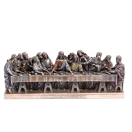 Resin The Last Supper showpiece (Height 3.5 Inch) Craft Detail
