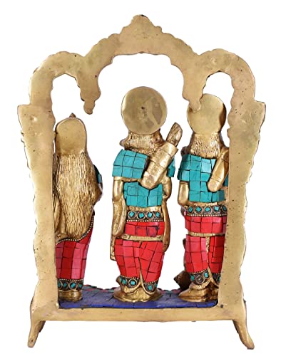 Brass Ram Darbar Sculpture (Height - 11 inches)
