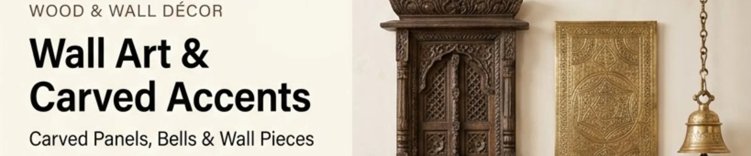 Wood & Wall Décor - Handcrafted Art & Carved Accents